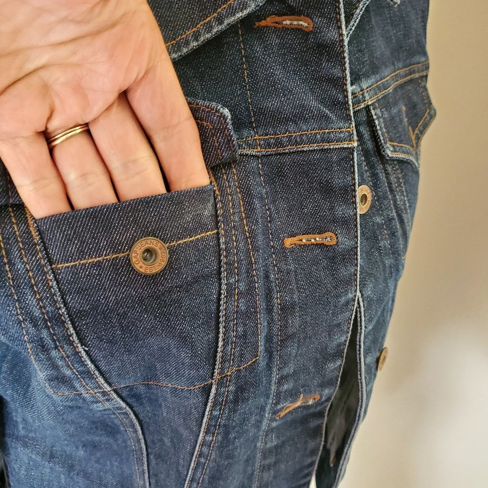 Gap Denim Jean Jacket - Medium - image 7